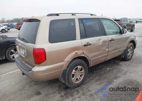 2005 Honda Pilot Ex z USA, uszkodzony, nr VIN 5FNYF18425B016112